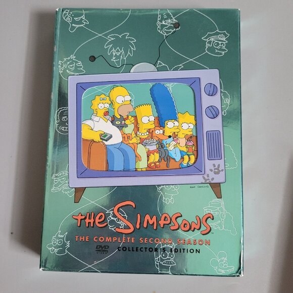 The Simpson Seasons 1 - 4 Collectors Edition DVD Lot Complete With Books. NICE!! - Picture 3 of 12